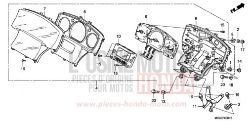 MESSGERAET (GL18006/7/8) (OHNE NAVIGATIONSSYSTEM) GL18006 de 2006